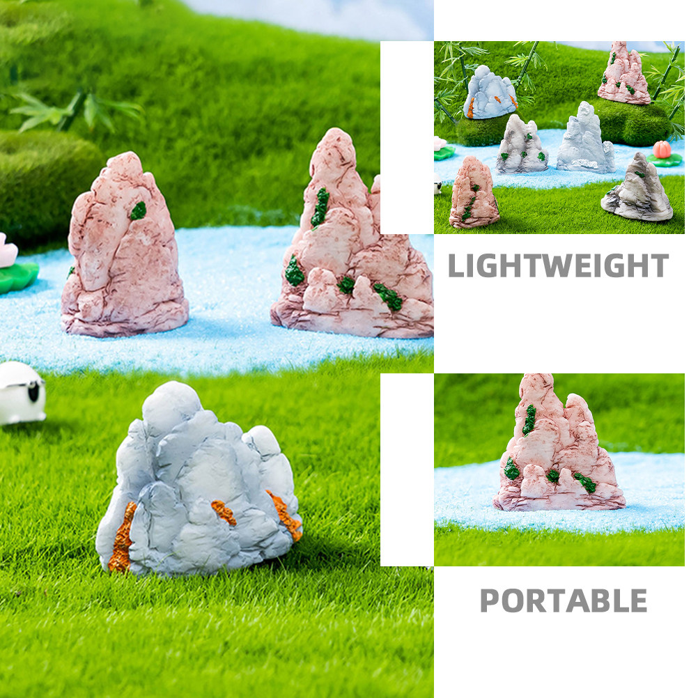 6 szt. Żywiczne Mini Bonsai Gó – Bonsai Garden Landscape Design recenzja i cena
