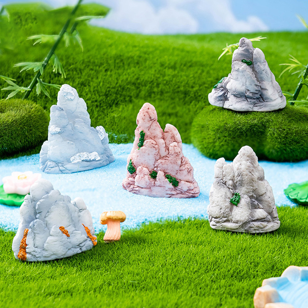 6 szt. Żywiczne Mini Bonsai Gó – Bonsai Garden Landscape Design recenzja i cena