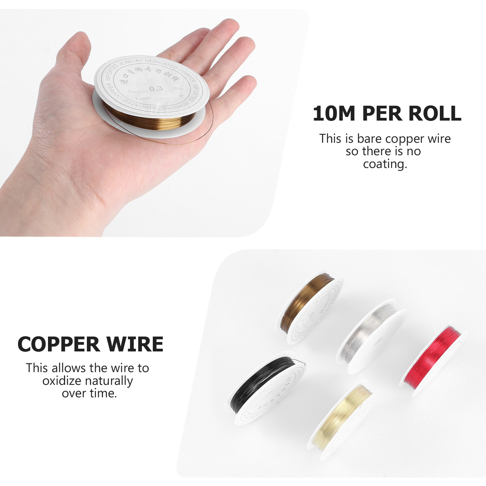 5 rolek drutu miedzianego do t – Copper Wire Roll recenzja i cena