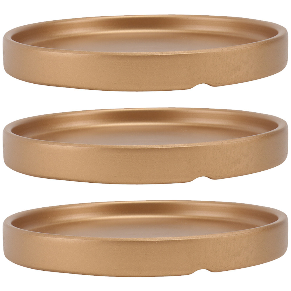 3 sztuki – ceramiczne, okrągłe – Drip Tray Saucer recenzja i cena