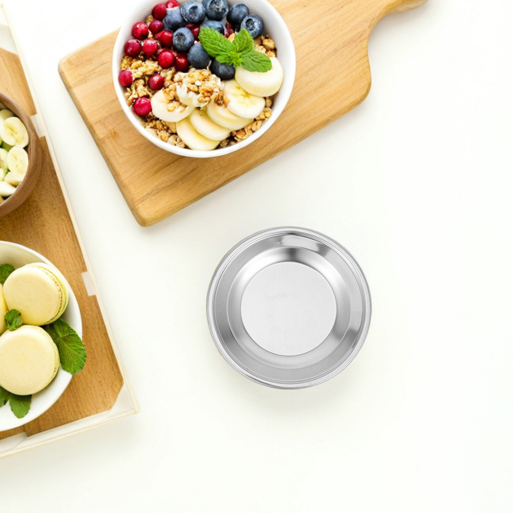 2 sztuki – okrągła taca ze sta – Drip Tray Saucer recenzja i cena